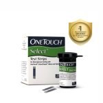 OneTouch Select Test Strips | Pack of 25 Strips | Blood Sugar Test Machine Testing Strips
