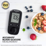 Accu Chek Active Glucometer with 100 Strips – Accurate Blood Sugar Monitor & Diabetes Testing Kit
