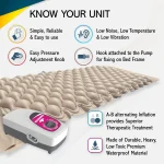 Romson nosor Bubble Mattress with Air Pump for Prevention of Bed Sore - Image 8