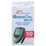 Dr. Morepen Gluco One BG-03 Blood Glucose Test Strips, 50 Count