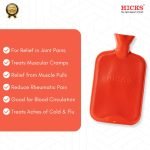 Hicks Hot Water Bottle – Durable Pain Relief Hot Bag | Leak-Proof Hot Water Bag for Everyday Use - Image 3