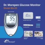Dr. Morepen BG-03 Gluco One Glucometer Combo, 50 Strips (Multicolor) - Image 4