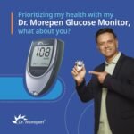 Dr. Morepen BG-03 Gluco One Glucometer Combo, 50 Strips (Multicolor) - Image 2